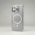 Carcasa Transparente Bordes Metálicos con MagSafe para iPhone 14 Pro Max