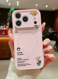 Carcasa Mate con MagSafe y Diseño Astronauta para iPhone 16