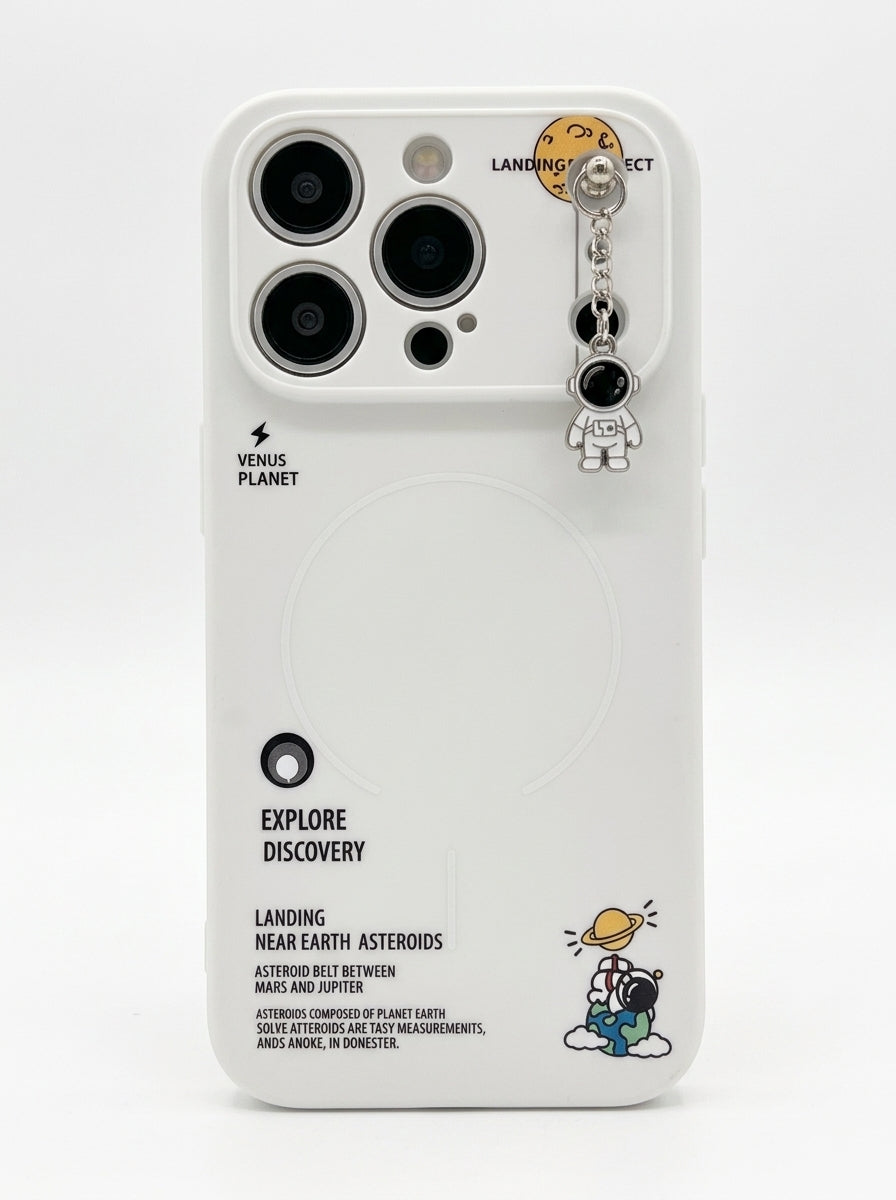 Carcasa Mate con MagSafe y Diseño Astronauta para iPhone 14 Pro