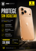 TRANSPARENTE BASEUS iPHONE 17 PRO MAX