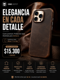 CUERO VINTAGE MAGSAFE iPHONE 17 PRO MAX
