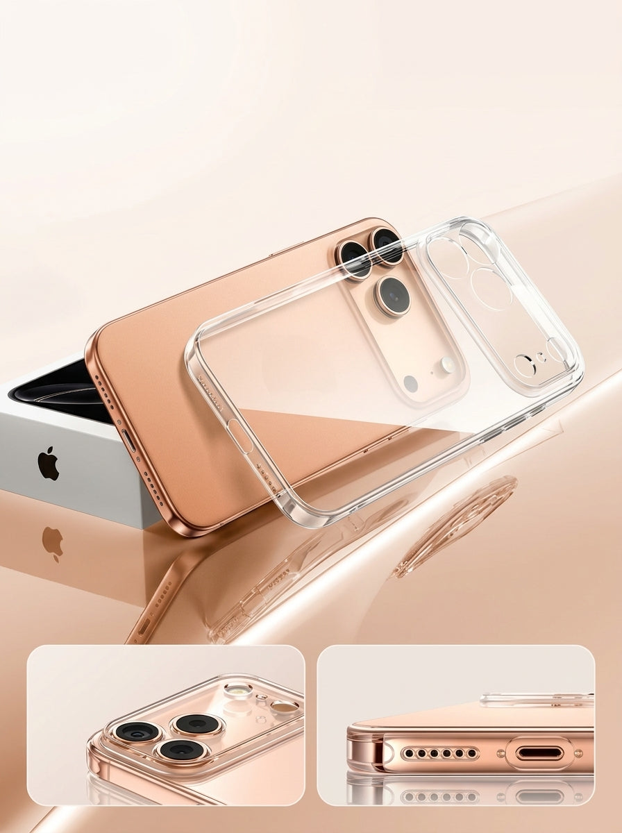 CARCASA TRANSPARENTE BASEUS iPHONE 16 PRO MAX