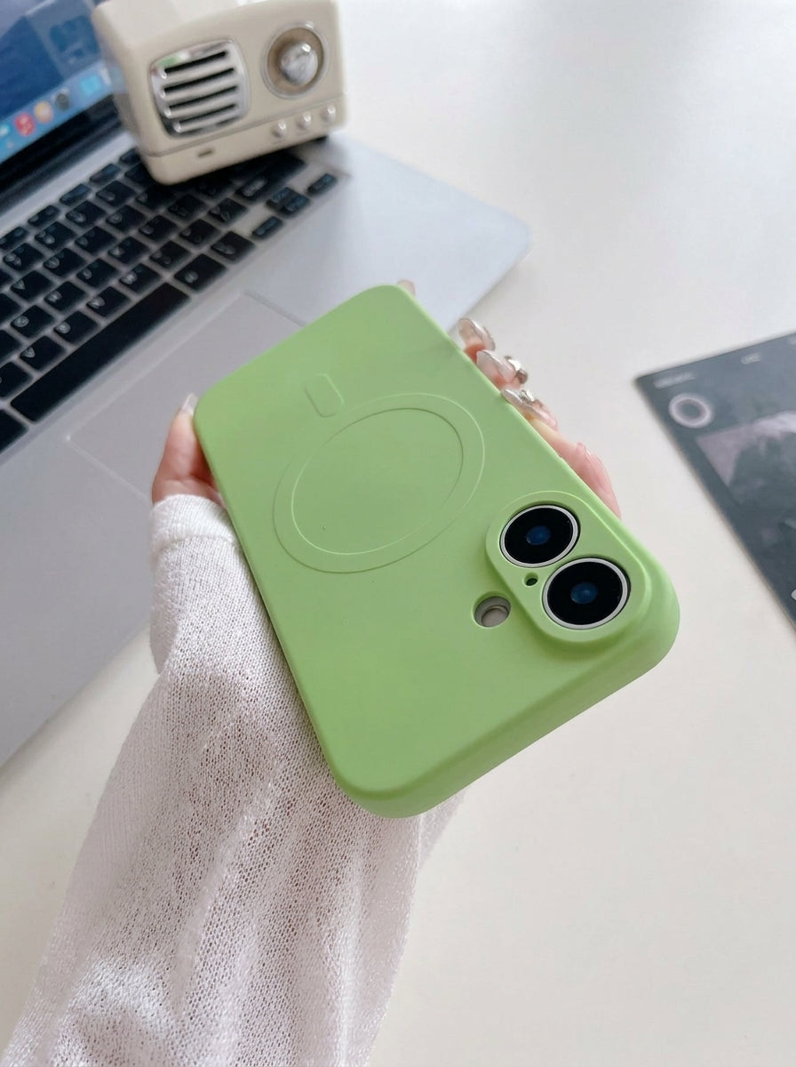 Carcasa Silicona MagSafe iPhone 16 Pro Max |Colores