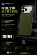 VERDE OLIVA PREMIUM iPHONE 17 PRO MAX