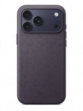 Carcasa Tejida Premium con MagSafe para iPhone 17 |Morado